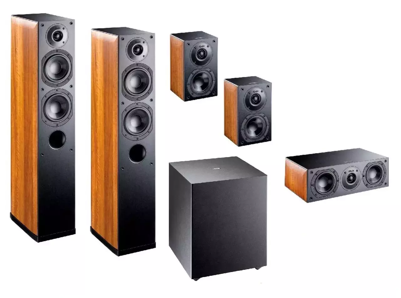 Indiana Line NOTA X Home Cinema set 5.1 Walnut