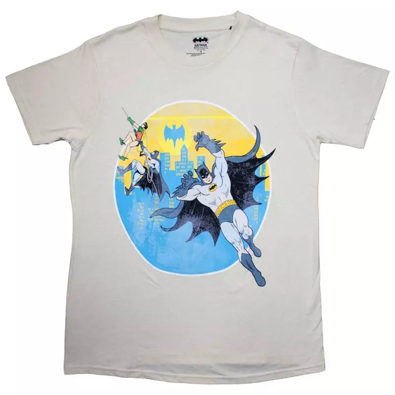 Dc Comics Unisex T-shirt: Batman Bat Leap (small) S