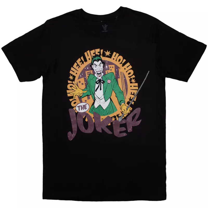 Dc Comics Unisex T-shirt: Hee Hee! Joker (x-large) XL