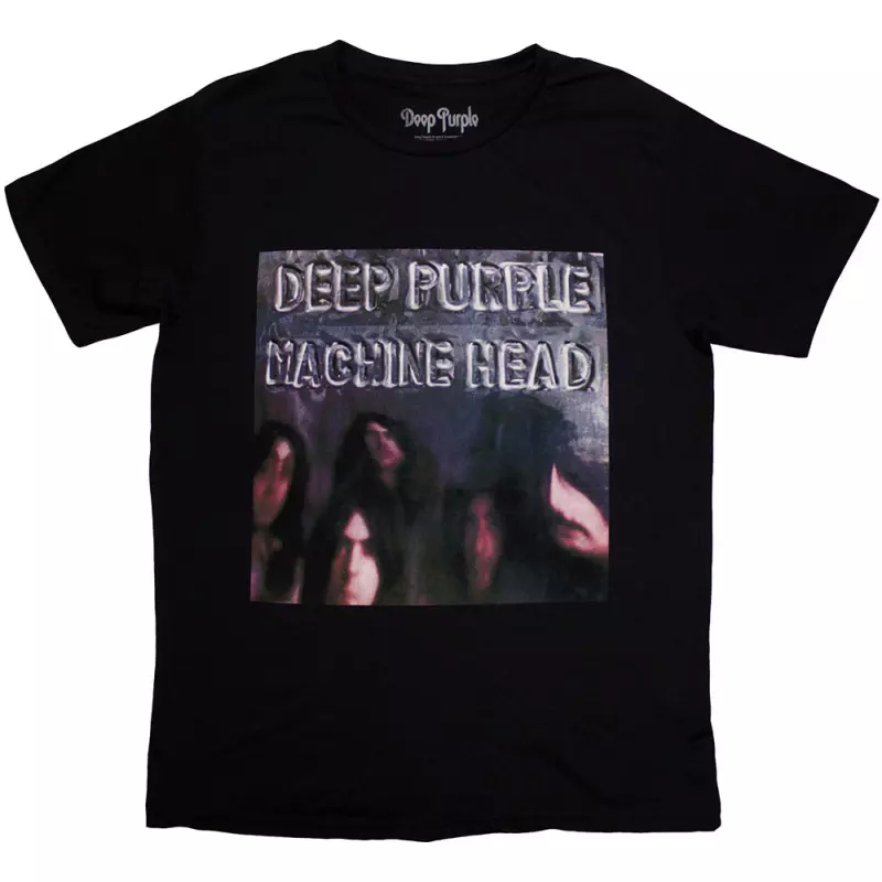 Deep Purple Unisex T-shirt: Machine Head Album Cover (large) L