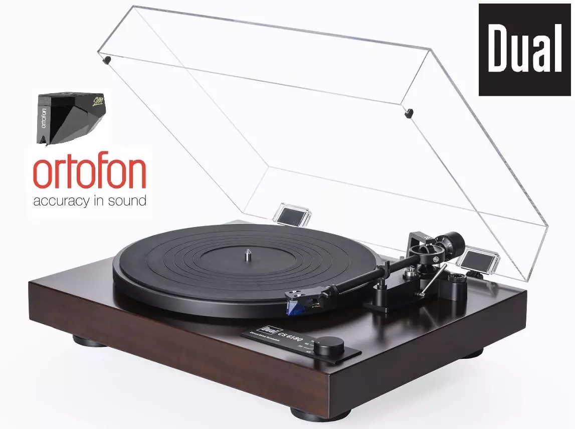 DUAL CS 618Q High End Ořech + Ortofon 2M BLACK (MM)