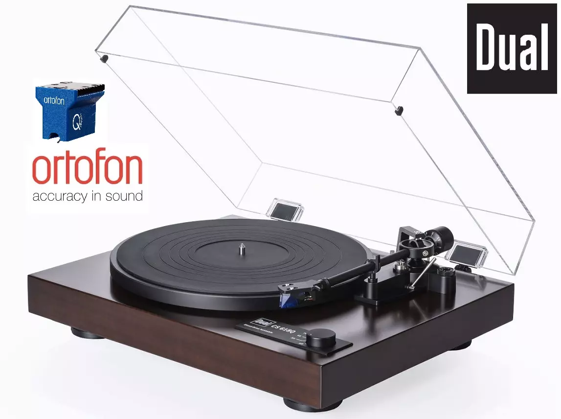 DUAL CS 618Q High End Ořech + Ortofon 2M QUINTET BLUE (MM)