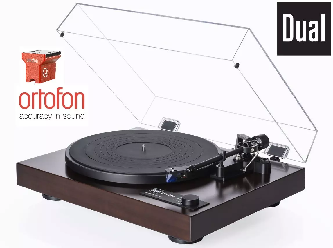 DUAL CS 618Q High End Ořech + Ortofon 2M QUINTET RED (MM)