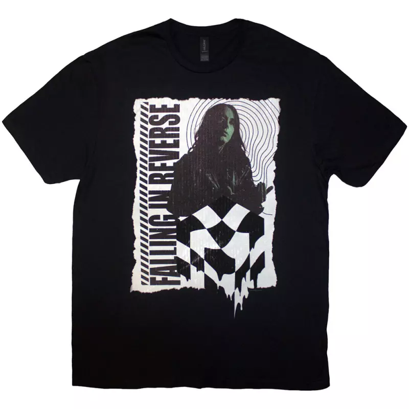 Falling In Reverse Unisex T-shirt: 21 Chequered (medium) M