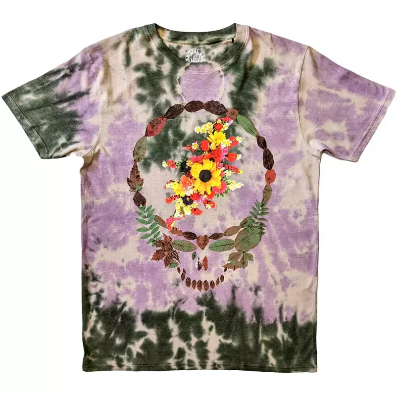 Grateful Dead Unisex T-shirt: Dead Leaves & Bouquet (wash Collection) (large) L