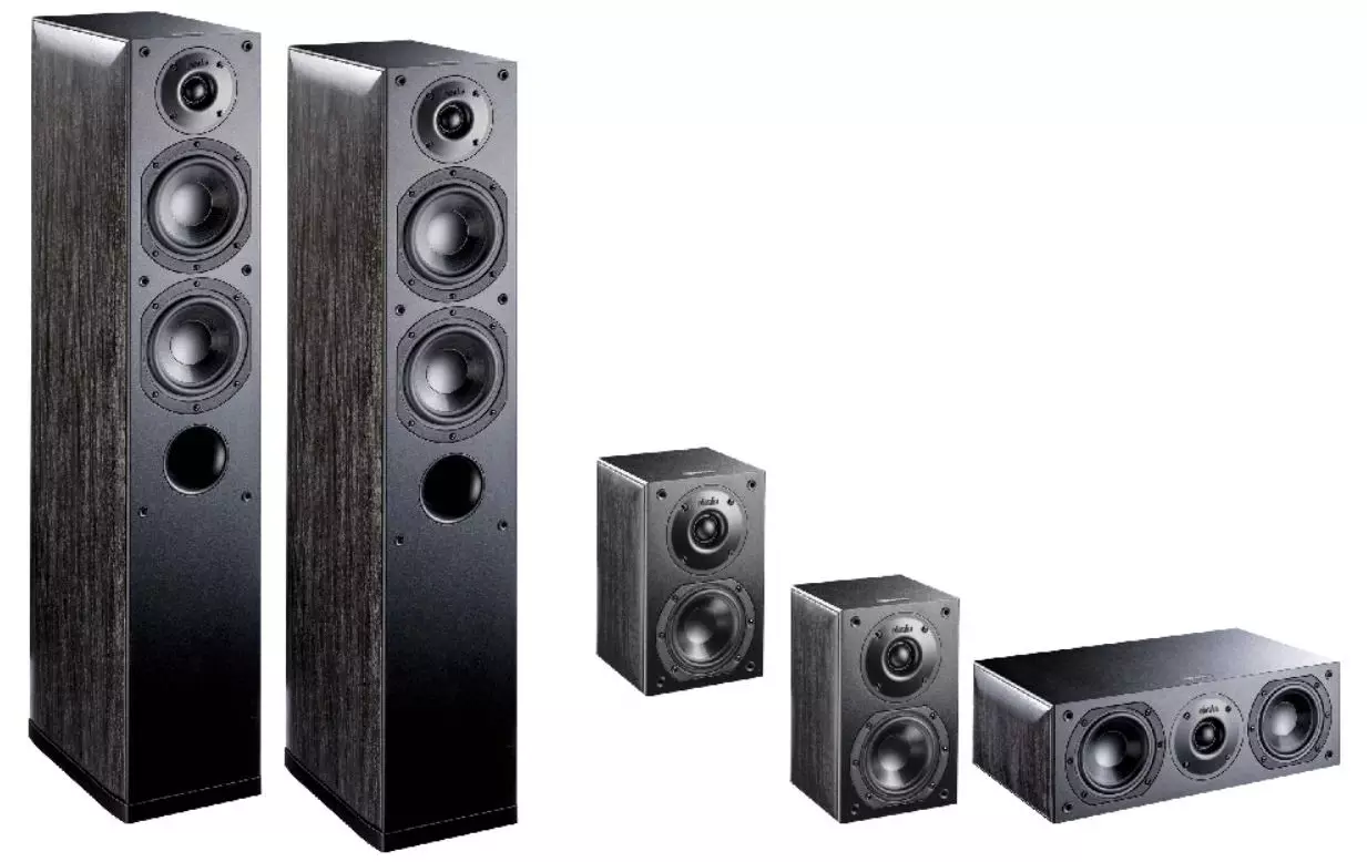 Indiana Line NOTA X Home Cinema set 5.0 - Black