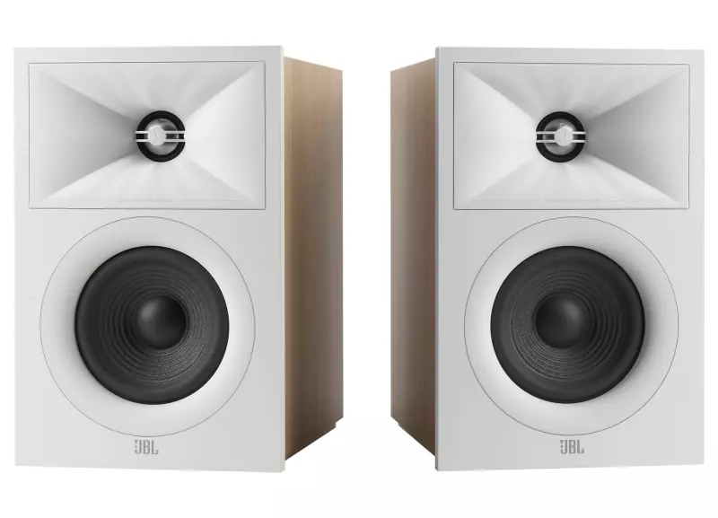 JBL Stage 240B - 2-pásmové Regálové Reprosoustavy, 75 W Rms, 4,5" - bílá