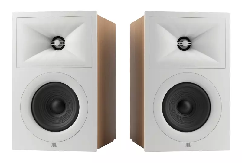 JBL Stage 250B - 2-pásmové Regálové Reprosoustavy, 75 W Rms, 5,25" - Bílá