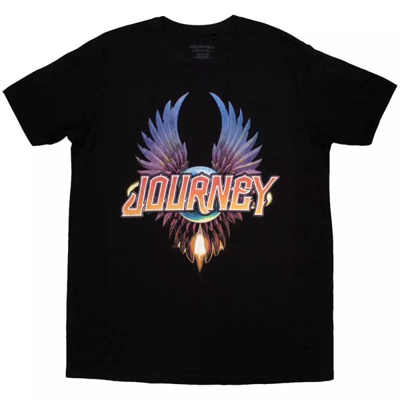 Journey Unisex T-shirt: Classic Wings (medium) M