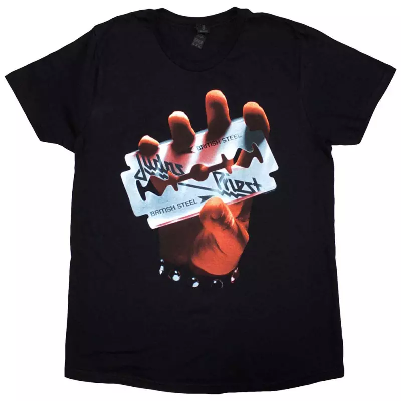 Judas Priest Ladies T-shirt: British Steel  (small) S