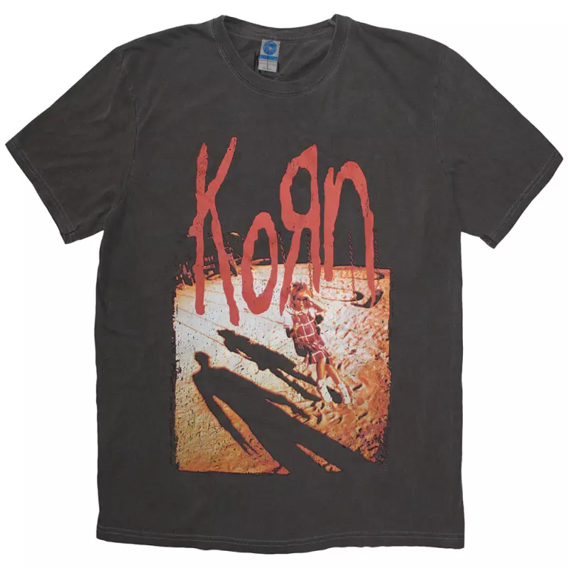 Korn Unisex T-shirt: Shadow Playground (wash Collection) (large) L