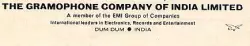 The Gramophone Company Of India Ltd.