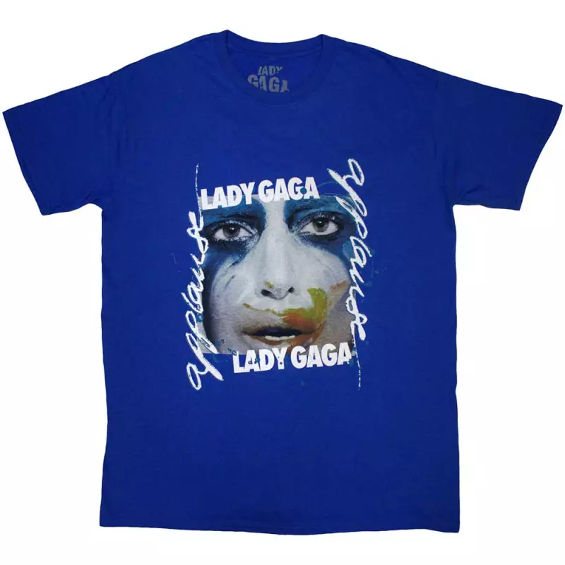 Lady Gaga Unisex T-shirt: Artpop Facepaint (small) S