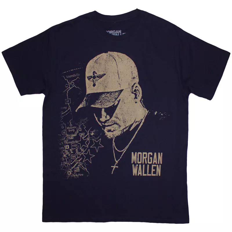 Morgan Wallen Unisex T-shirt: Cap (large) L