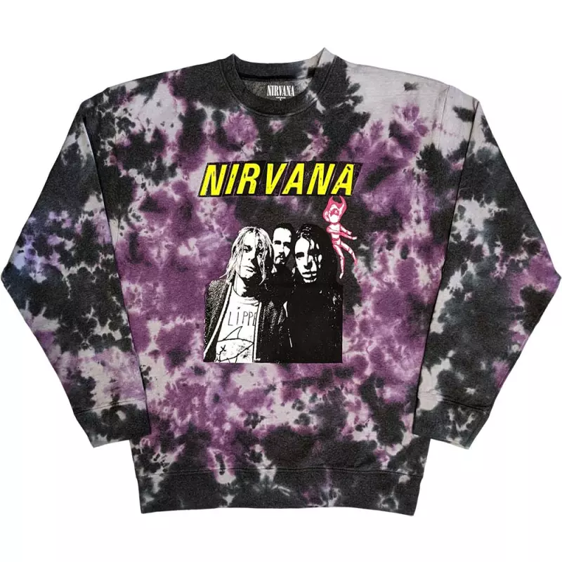 Nirvana Unisex Sweatshirt: Flipper (wash Collection) (small) S