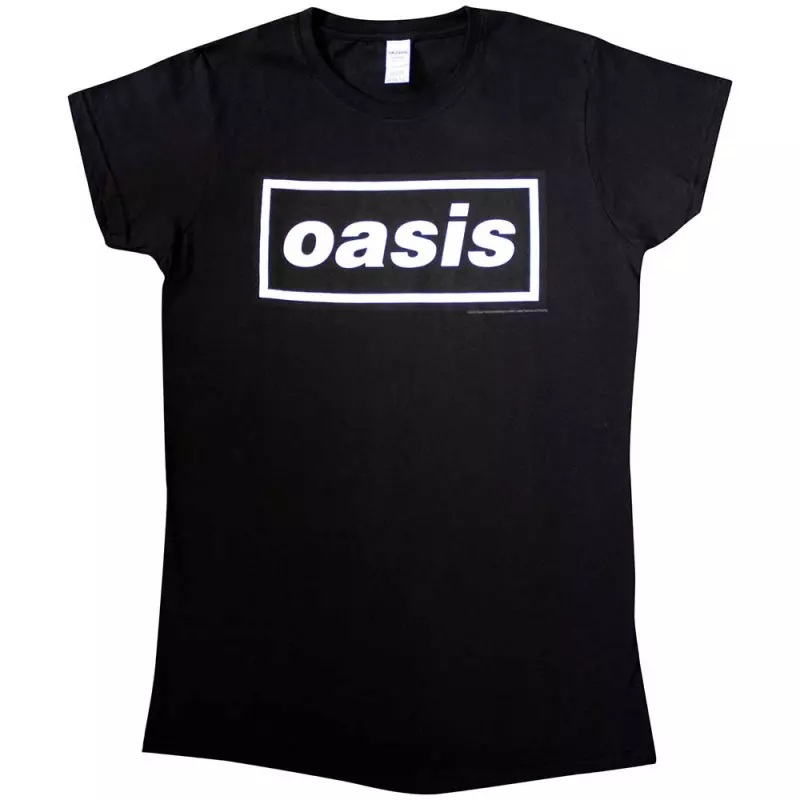 Oasis Ladies T-shirt: Decca Logo (small) S