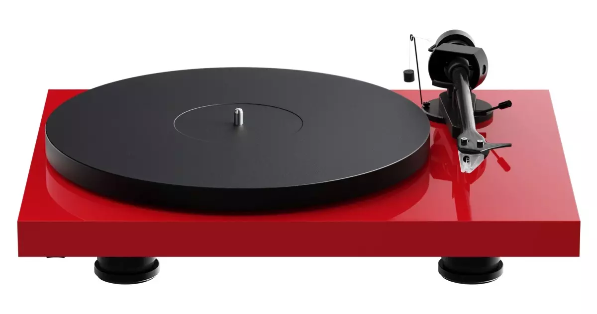 Pro-ject Debut Evo 2 + Pick It Mm Evo - High Gloss Red