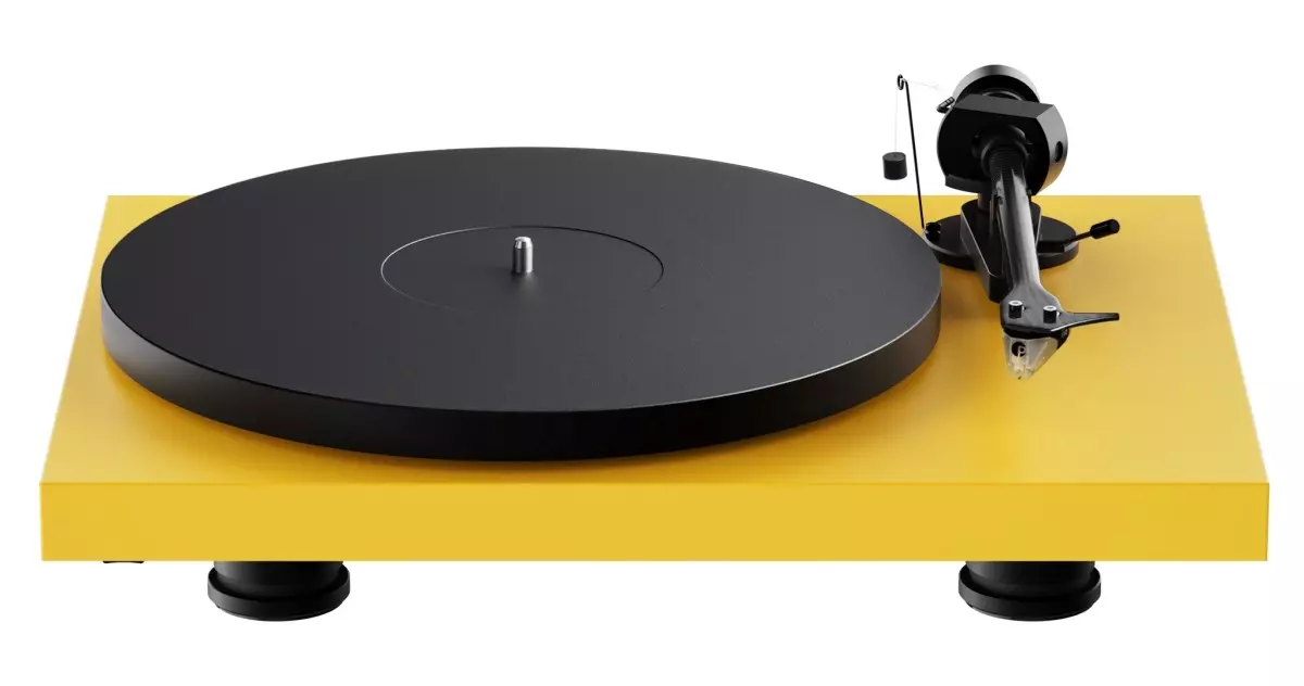 Pro-ject Debut Evo 2 + Pick It Mm Evo - Satin Golden Yellow