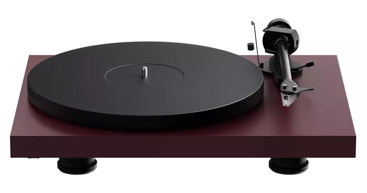 Pro-ject Debut Evo 2 + Pick It Mm Evo - Satin Wine Red