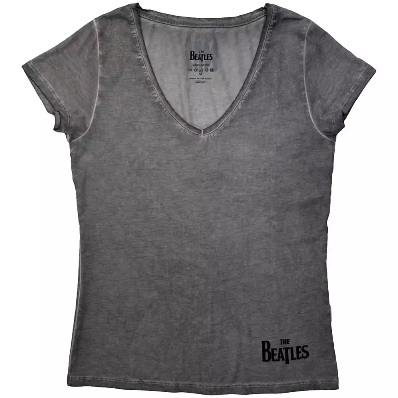 The Beatles Ladies T-shirt: Corner Logo (small) S