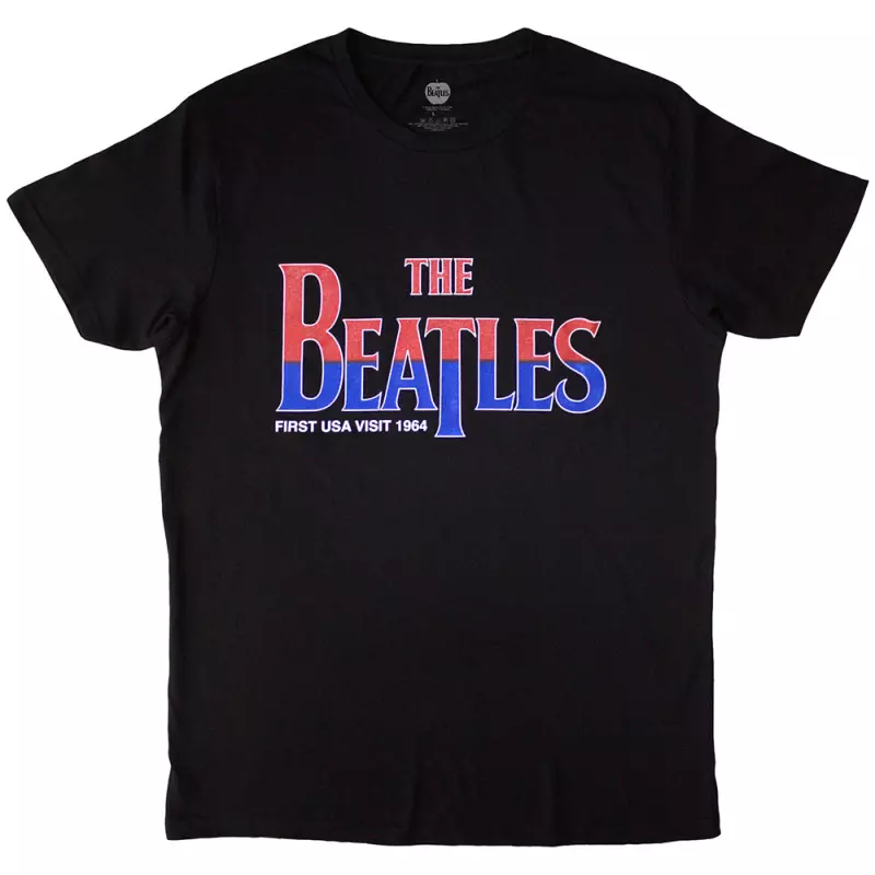 The Beatles Unisex T-shirt: First Usa Visit (x-large) XL