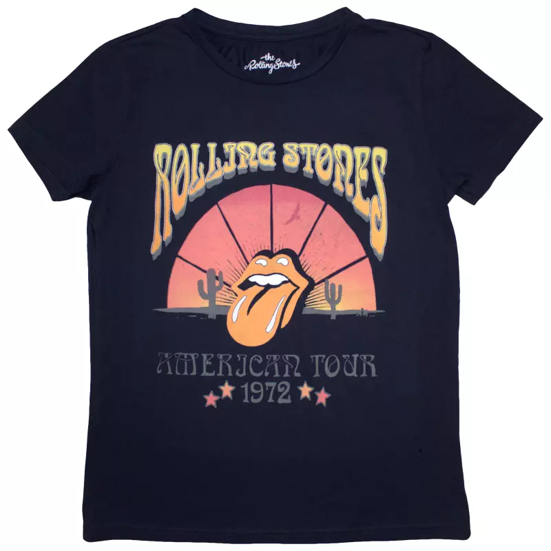 The Rolling Stones Ladies T-shirt: Desert '72 (x-large) XL