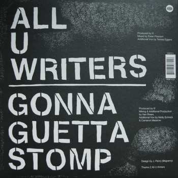 LP !!!: All U Writers / Gonna Guetta Stomp LTD 353251