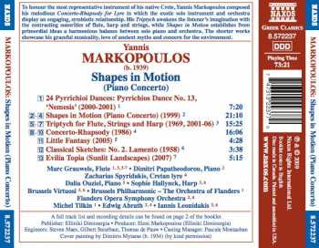 CD نيسم جلال: Shapes In Motion (Pyrrichios Dance No. 13: 'Nemesis' • Concerto-Rhapsody • Triptych) 117499