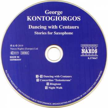 CD نيسم جلال: Stories For Saxophone 324852