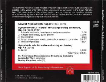 CD نيسم جلال: Symphony No. 3 "Heroic", Symphonic Aria 281968