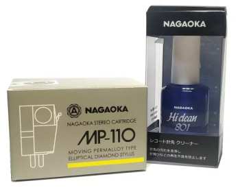 Audiotechnika Nagaoka MP-110 + Nagaoka AM-801 stylus cleaner