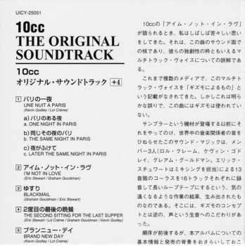 CD 10cc: The Original Soundtrack 634836