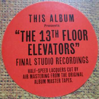 LP 13th Floor Elevators: Bull Of The Woods 598097