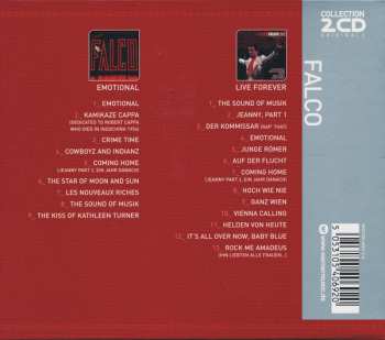 2CD Falco: 2 In 1: Emotional / Live Forever 11093