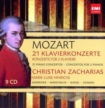 9CD Wolfgang Amadeus Mozart: 21 Piano Concertos & Concertos for 2 Pianos 353