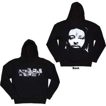 Merch 21 Savage: 21 Savage Unisex Pullover Hoodie: American Dream (back Print) (small) S