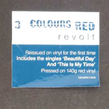 LP 3 Colours Red: Revolt CLR 599543