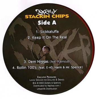 2LP 3X Krazy: Stackin Chips CLR 570013