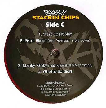 2LP 3X Krazy: Stackin Chips CLR 570013