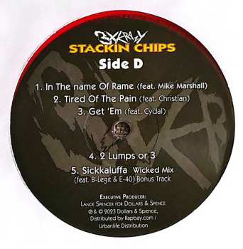 2LP 3X Krazy: Stackin Chips CLR 570013