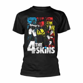 Merch 4 Skins: Tričko The Good The Bad & The 4 Skins S