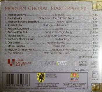 CD 441 Hz Chamber Choir: Modern Choral Masterpieces 558763