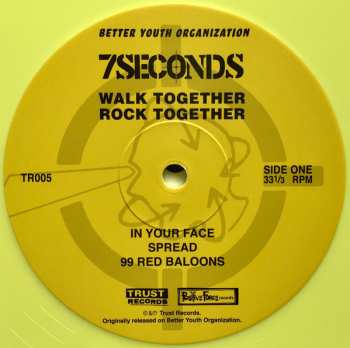 LP 7 Seconds: Walk Together, Rock Together CLR | DLX | LTD 576513