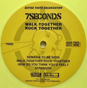 LP 7 Seconds: Walk Together, Rock Together CLR | DLX | LTD 576513