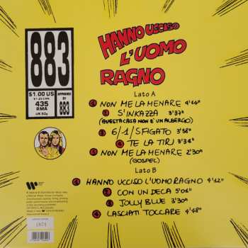 LP 883: Hanno Ucciso L'Uomo Ragno CLR | LTD | NUM 638291