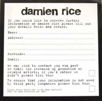 CD Damien Rice: 9 DIGI 731