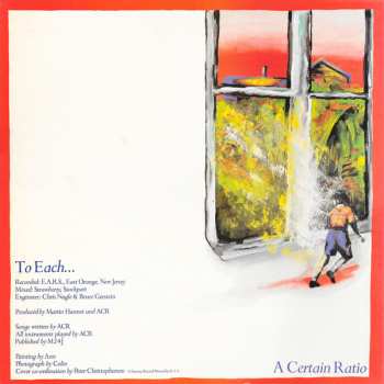 LP A Certain Ratio: To Each... LTD | CLR 578329