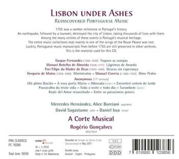 CD A Corte Musical: Lisbon Under Ashes: Rediscovered Portuguese Music 544204