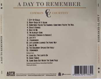 CD A Day To Remember: Common Courtesy 601631