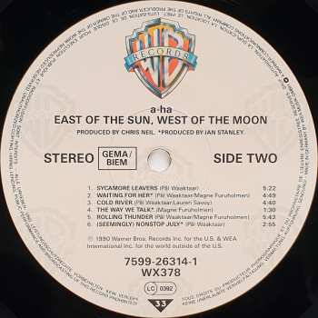 LP a-ha: East Of The Sun West Of The Moon 653424